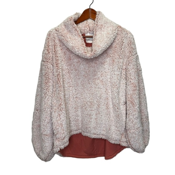 Lululemon Warmth Restore Sherpa Pullover Heathered Copper Clay Size Large/XL - Picture 5 of 15